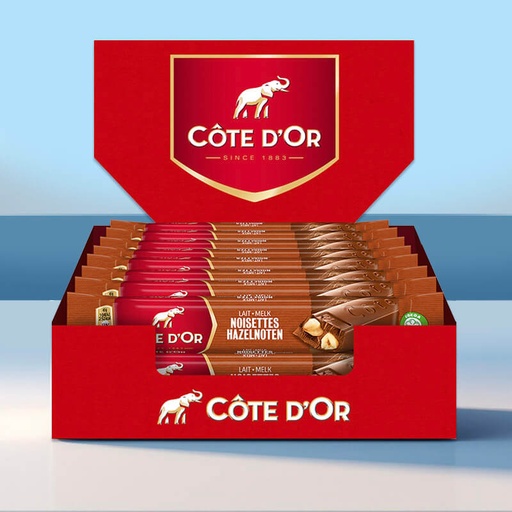 [C0603006] COTE D'OR MELK HELE HAZELNOTEN 32x45g
