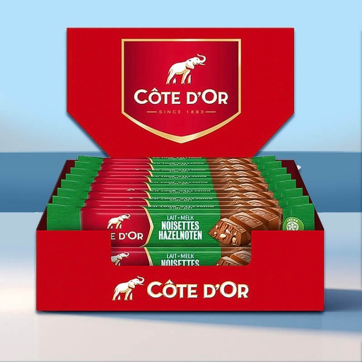 [C0603007] COTE D'OR MELK STUKJES NOOTJES 32x45g