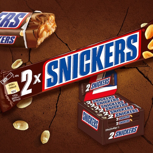 [C0505000] SNICKERS 2-PACK 24x80g