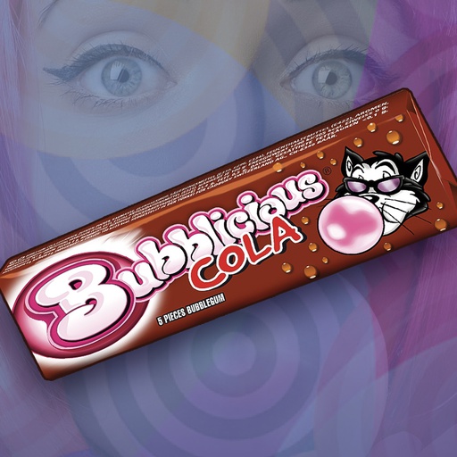 [C0601000] BUBBLICIOUS COLA 18x39g