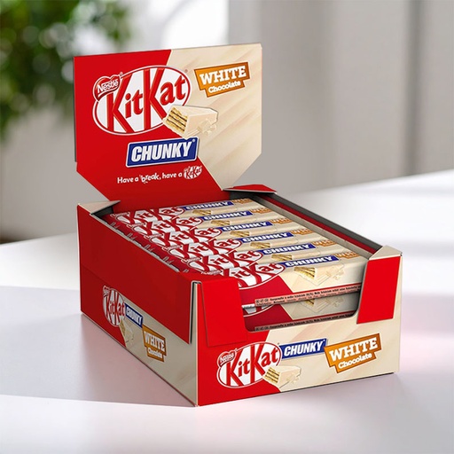 [C0702002] KIT KAT CHUNKY WHITE 24x42g