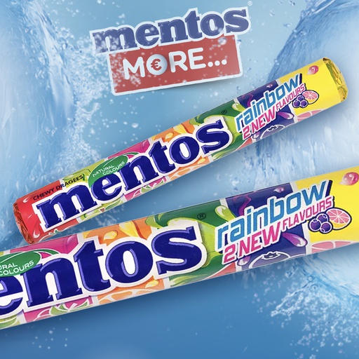 [C0904045] MENTOS ROL RAINBOW 40x38g