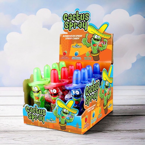 [C1105006] CACTUS SPRAY CANDY 12pcs