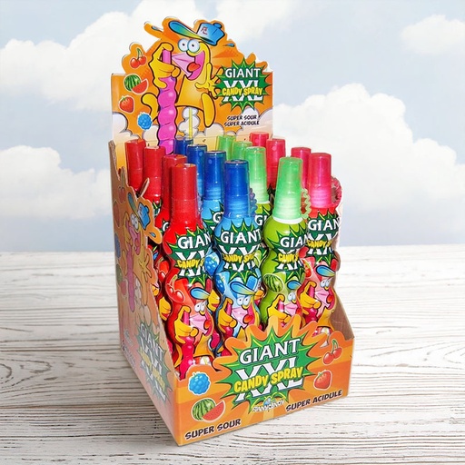 [C1105013] GIANT XXL CANDY SPRAY 16pcs