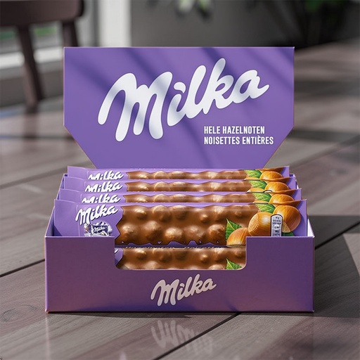 [C0607000] MILKA MELK HELE HAZELNOTEN 30x45g