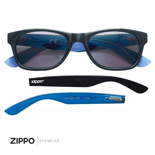 [Z2007097] ZIPPO SMOKED READING GLASSES 31Z SOL 150 / DUM2