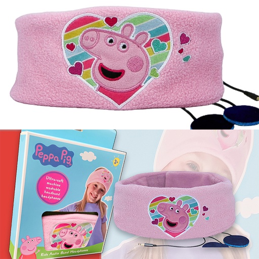 [00080017] PEPPA PIG RB KIDS AUDIOBAND HEADPHONES