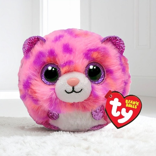 [00020075] TY TEENY PUFFIES TOPAZ LE LEOPARD 10CM