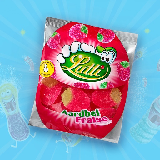 [C0105000] LUTTI AARDBEI 12X80g