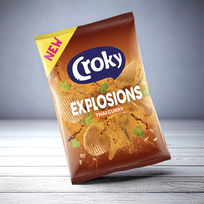 CROKY EXPLOSIONS THAI CURRY 20X40g | VDC & BO