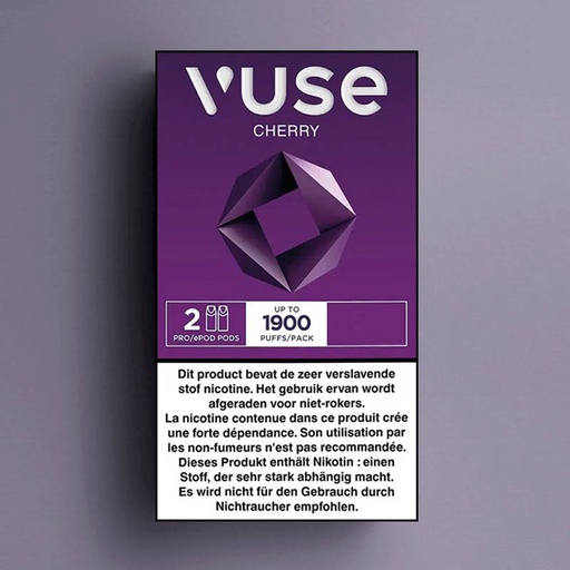 [00002035] VUSE INTENSE CHERRY 2-pods 00mg /5 &