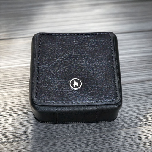[Z1610011] ZIPPO CIGARETTE CASE BLACK LEATHER