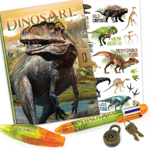 [00070068] DIARY DINOS ART