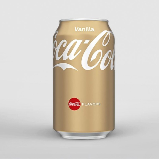 [D0101060] COCA COLA VANILLA FAT CAN 24X33cl