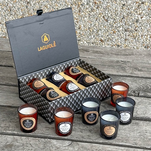[40269826] LAGUIOLE MINI CANDLES SPIRITS 6 PCS 30g