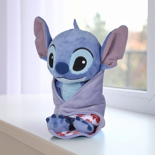 [00020344] DISNEY STITCH BLANKEE 25cm