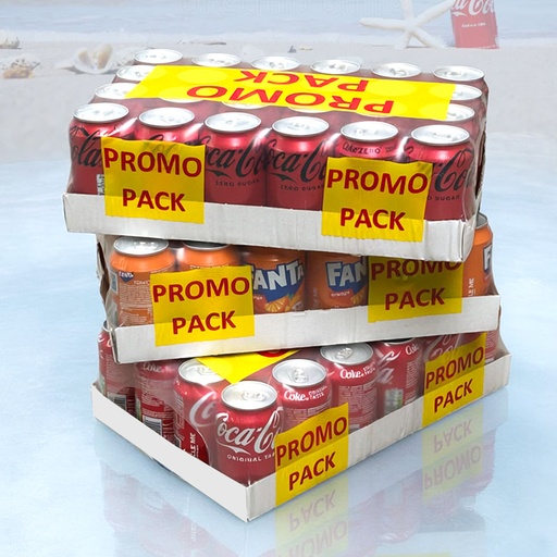 [D0101049] COCA-COLA ZERO FAT CAN 24x33cl (PROMO PACK)