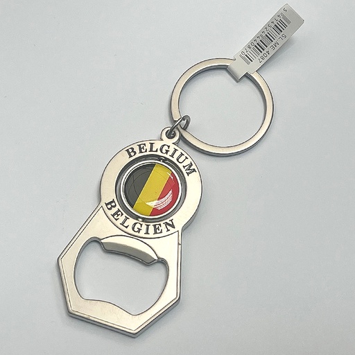 [00120064] KEYCHAIN BOTTLE OPENER BELGIUM