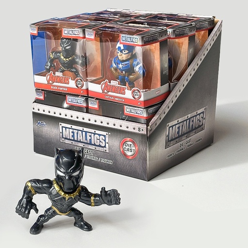 [00015041] MARVEL AVENGERS METALFIGS ASSORTIMENT 6,5CM /12
