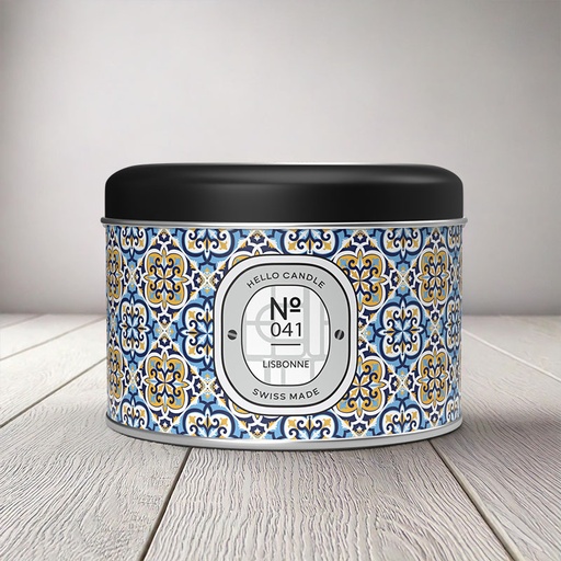 [SC041180] HELLO CANDLE LISBONNE 180ml (SEA BREEZE)