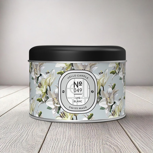 [SC049180] HELLO CANDLE LYS BLANC 180ml