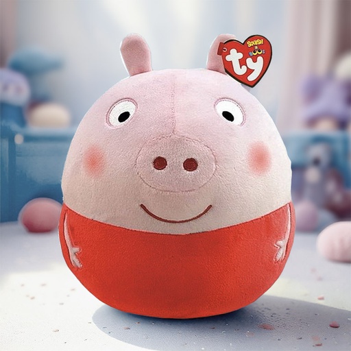 [00020465] TY PEPPA PIG PEPPA SQUISH A BOO 31CM
