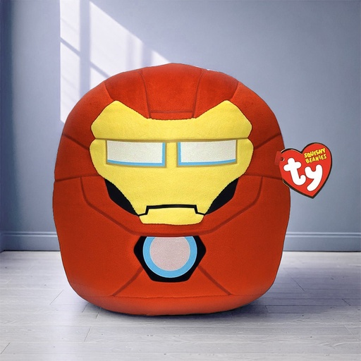 [00020467] TY MARVEL IRON MAN SQUISH A BOO 31CM