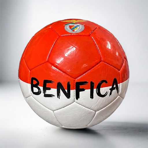[00035047] BAL BENFICA RED & WHITE SIZE 5
