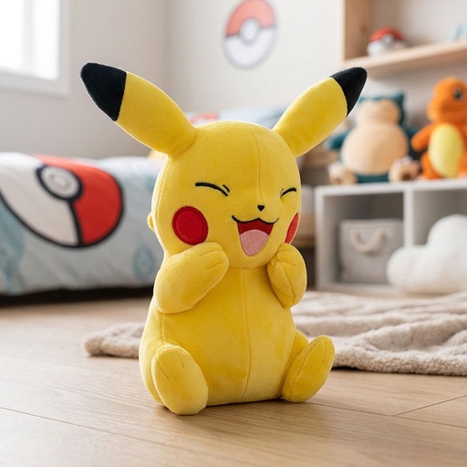 [00020126] POKEMON PLUCHE PIKACHU 20CM /6