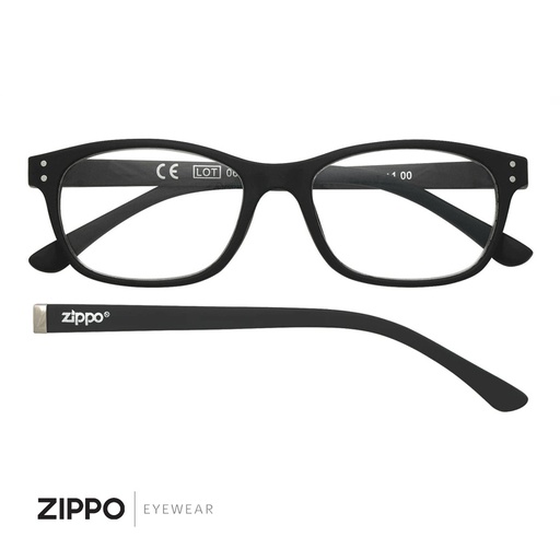 [Z2007266] ZIPPO READING GLASSES 31Z B27 BLK350 / DUM1