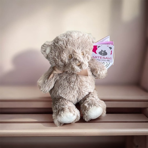 [00200004] BEAR BROWN 23CM