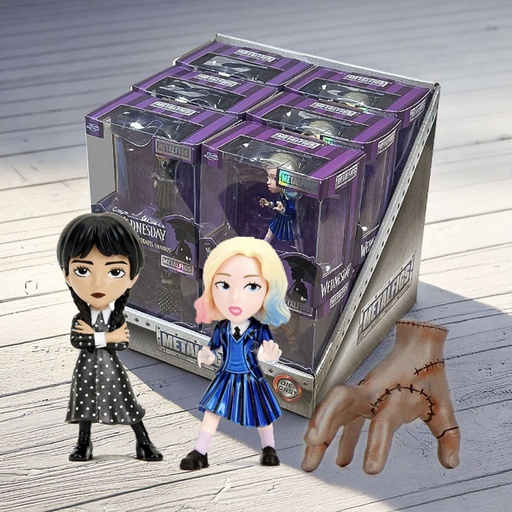 [00015044] WEDNESDAY METALFIGS ASSORTIMENT 6,5CM /12