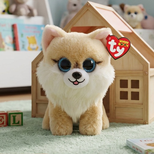 [00020645] TY BEANIE BOO'S HONEYCOMB LE CHIEN SMALL 15CM