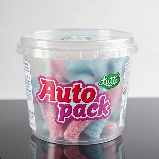 [C0101016] LUTTI AUTOPACK SOUR BUBBLEGUM 12x150g