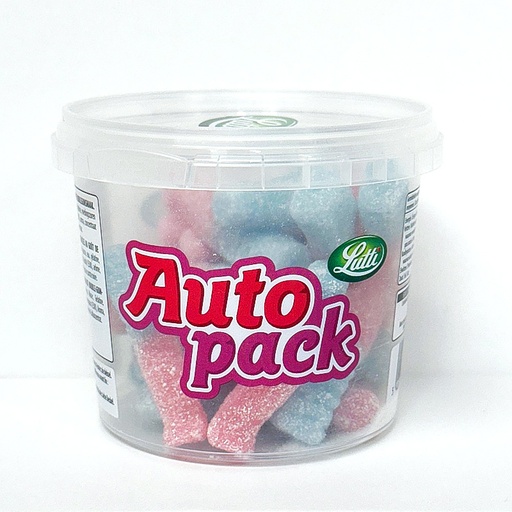 [C0101016] LUTTI AUTOPACK SOUR BUBBLEGUM 12x150g