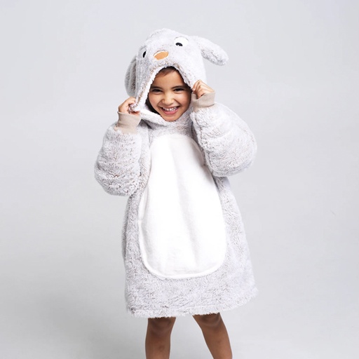 [00030300] COZY NOXXIEZ CUDDLE HOODIE BUNNY SMALL