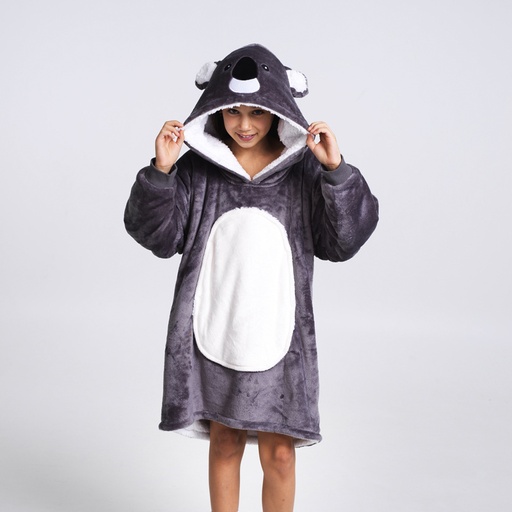 [00030311] COZY NOXXIEZ CUDDLE HOODIE KOALA MEDIUM