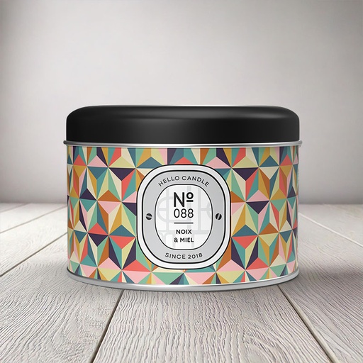 [SC088180] HELLO CANDLE NOIX & MIEL 180ml