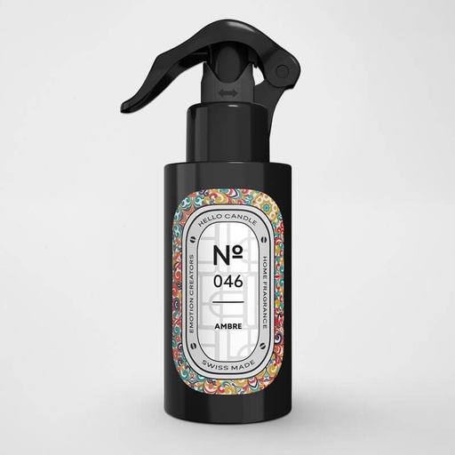 [PA046100] HELLO CANDLE HOME FRAGRANCE AMBRE 100ml