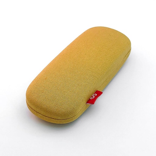 [81001018] GLASSES CASE CAMEL CANVAS