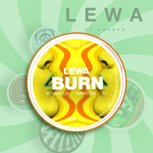 [00001674] LEWA BURN CITRUS & MINT 20mg 10pcs
