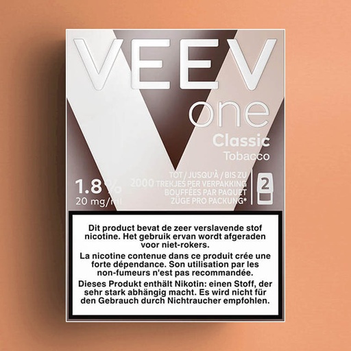 [00002810] VEEV ONE POD CLASSIC (TOBACCO) 20 MG - 2ML /5