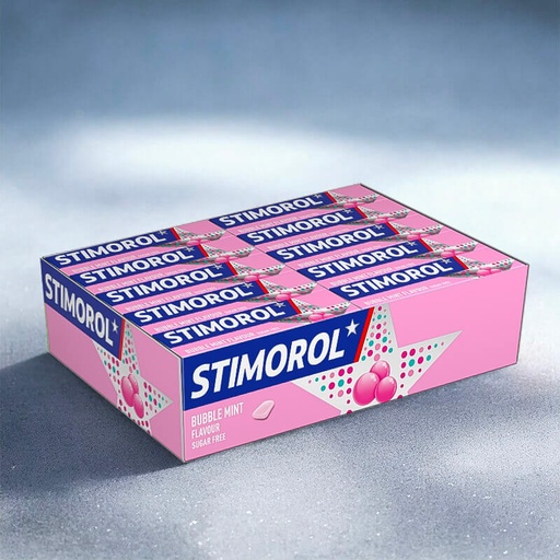 [C0609005] STIMOROL BUBBLE MINT 30x14g