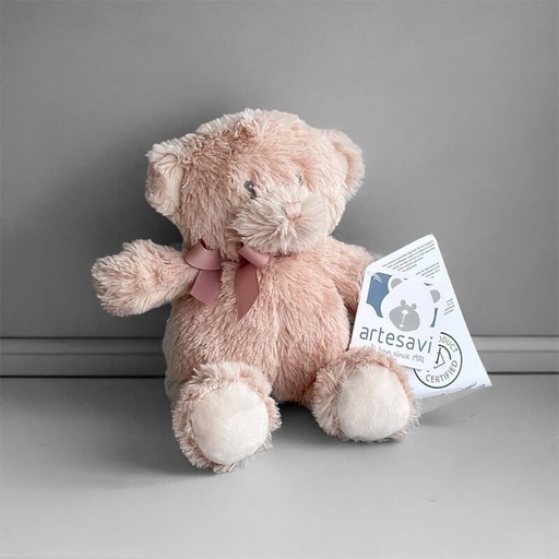 [00200005] BEAR SOFT PINK 23CM