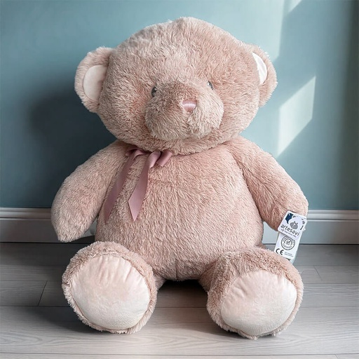[00200045] BEAR SOFT PINK 90CM