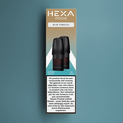 [00002536] HEXA PODS BLUE TOBACCO 10MG /5