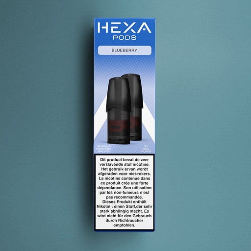 [00002539] HEXA PODS BLUEBERRY 18MG /5