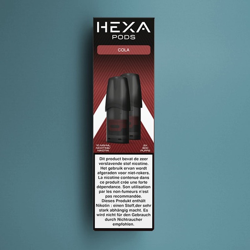 [00002550] HEXA PODS COLA 10MG /5