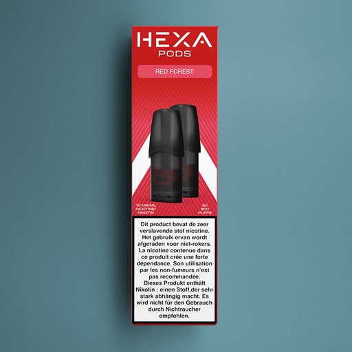 [00002578] HEXA PODS RED FOREST 10MG /5