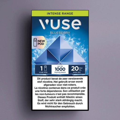 [00002225] VUSE INTENSE BLUEBERRY 1-POD 20MG /5 &
